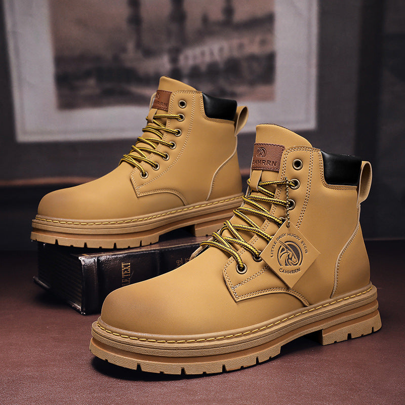 Men's Martin Boots British Style Retro