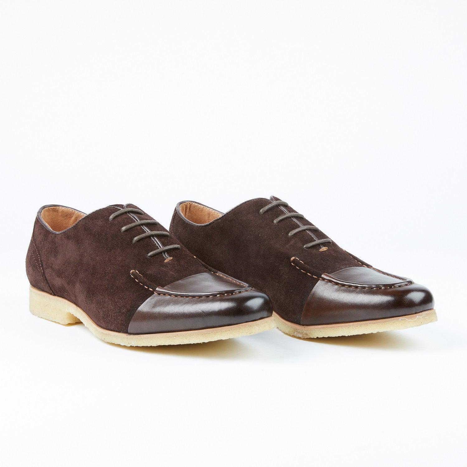 Vintage Foundry Men's the Basalt Suede Oxford, Brown, Size 11