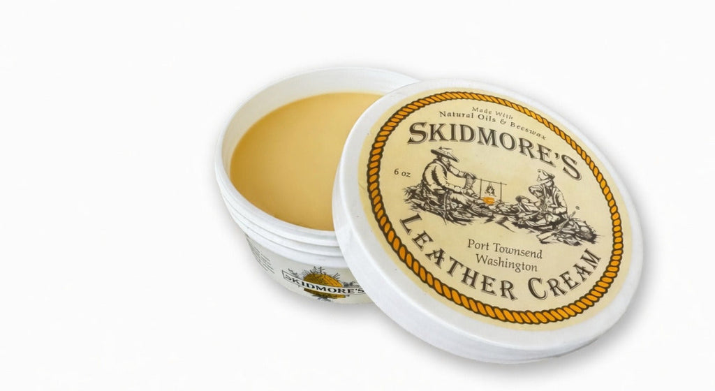 Skidmore's Original Leather Cream – Natural Leather Cleaner & Conditioner