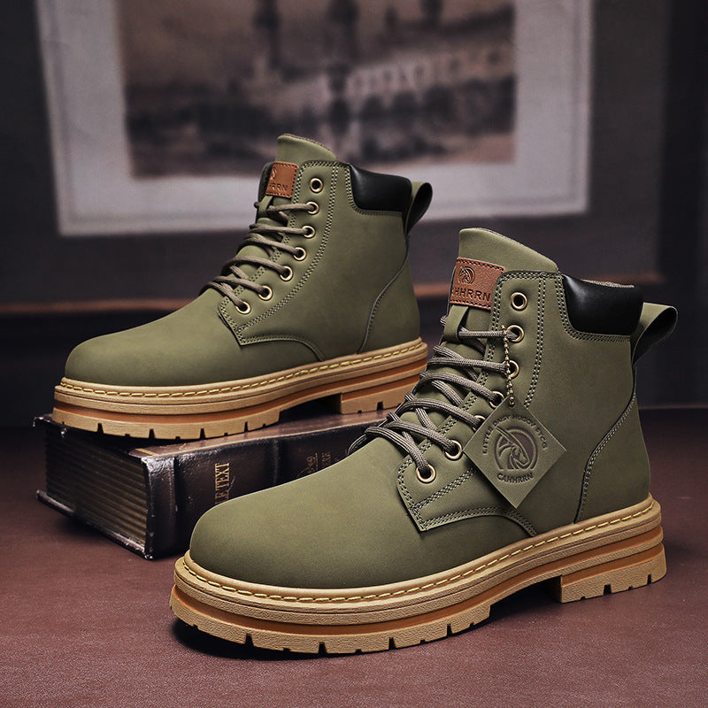 Men's Martin Boots British Style Retro